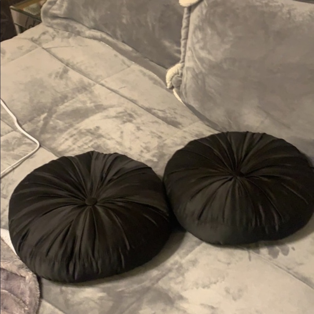 Xhilaration Black Accent Pillows
